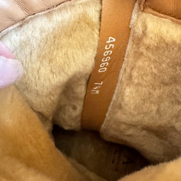 NEW! Aquatalia Designer Nelle Suede Shearling Fur Boots - Picture 7 of 13